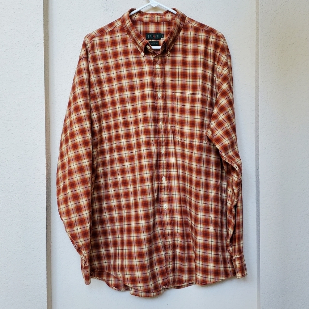 J. Crew Vintage Casual Button Down Shirt. Size XL